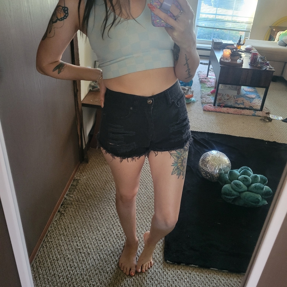 24 Forever 21 Jean Shorts